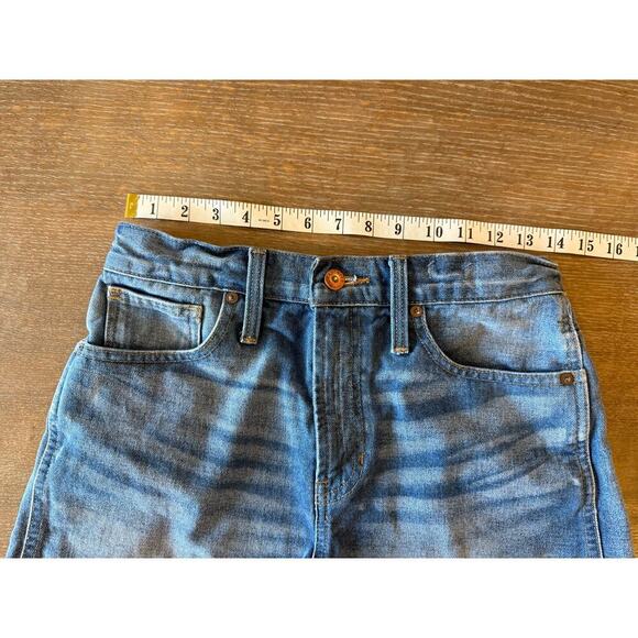 MADEWELL The Perfect Jean 100% Cotton Shorts Denim Women's size 26 - Picture 7 of 10